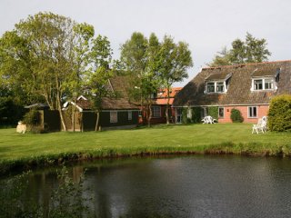 Vijverzicht Kooiplaats, Bunkermuseum Schlei auf Schiermonnikoog